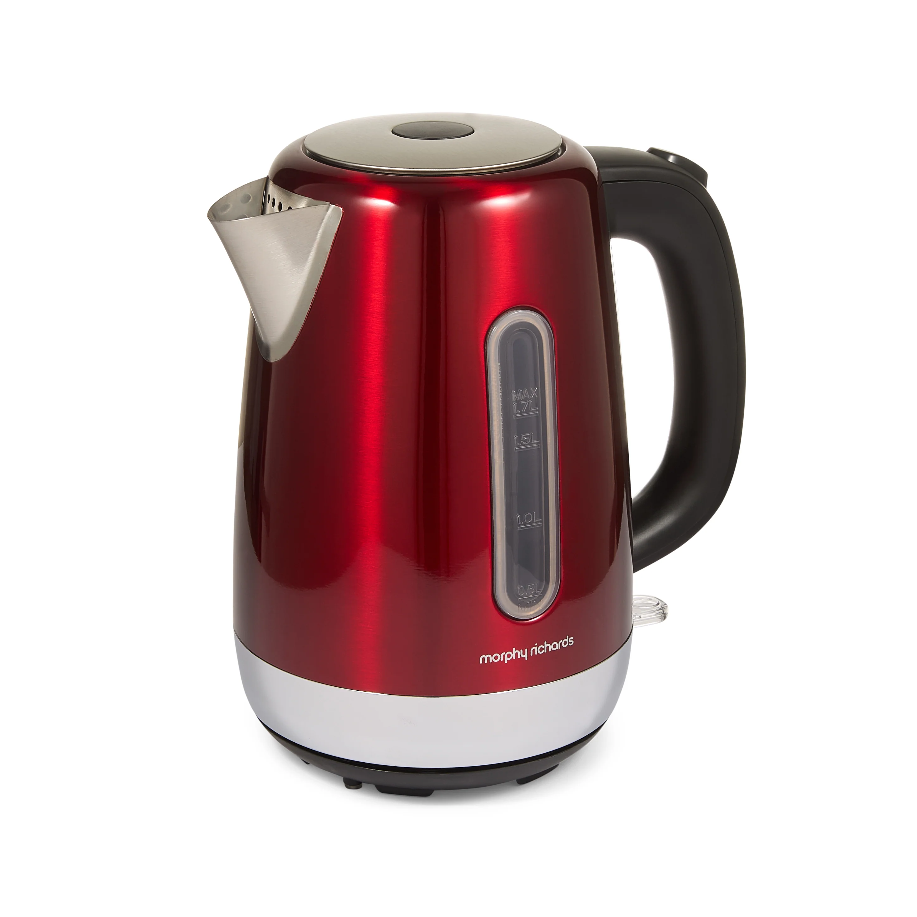 Morphy Richards Equip Morphy Metalic Red Kettle And Toaster Set - Image 6