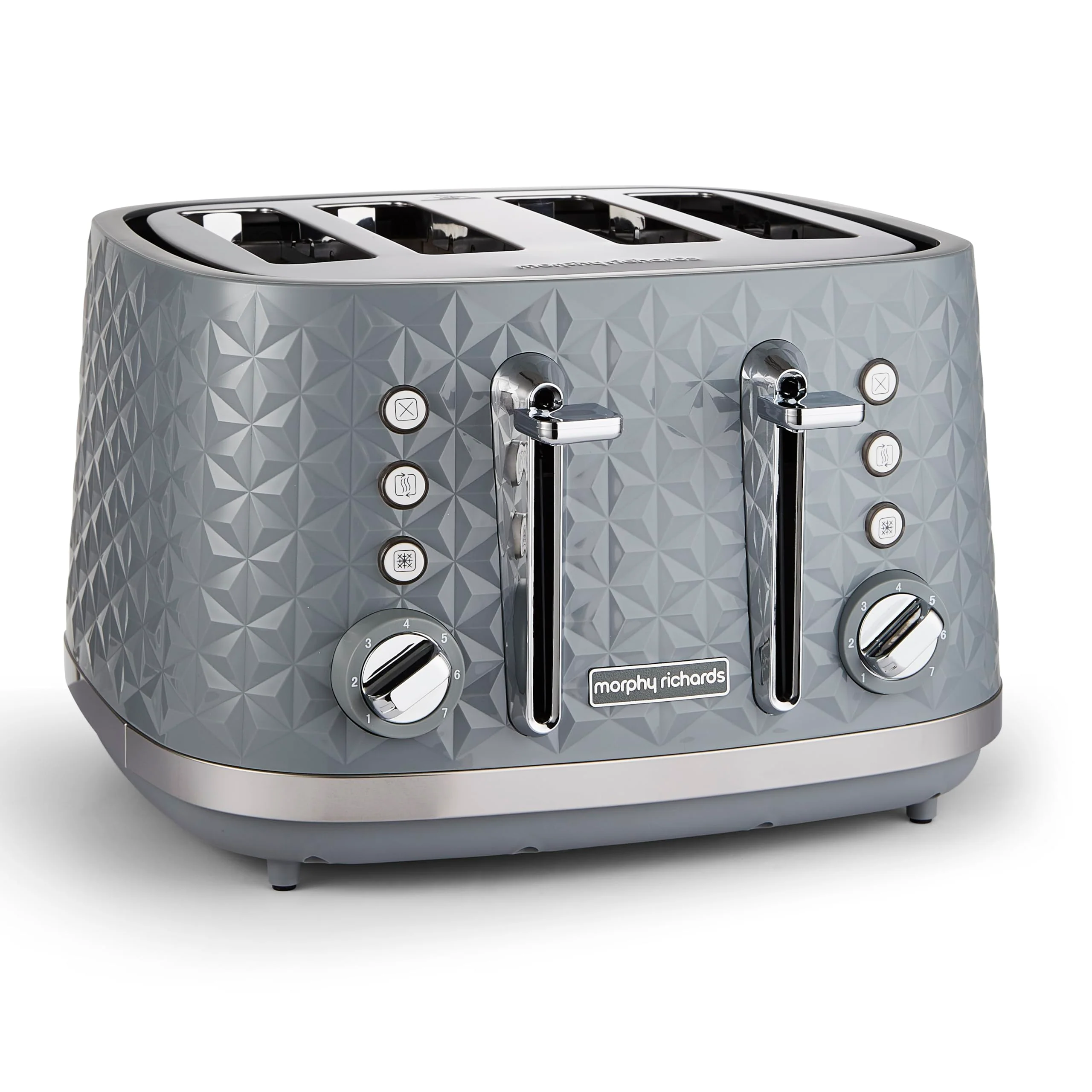 Morphy Richards Vector Grey 4 Slice Toaster