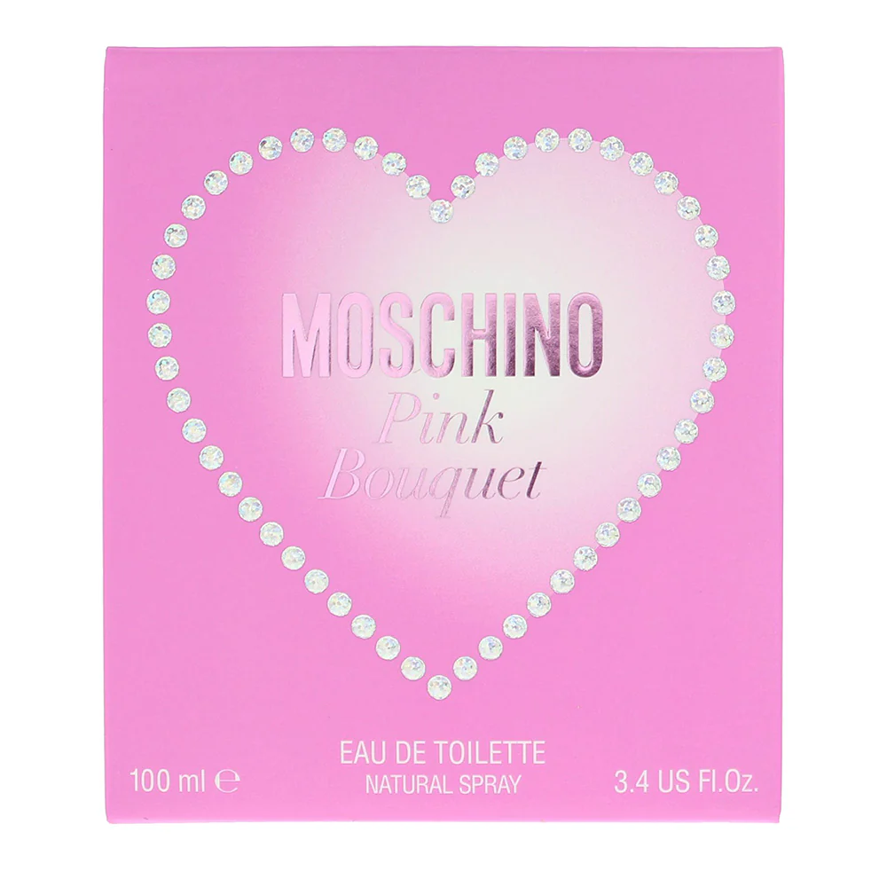 Moschino Pink Bouquet Eau de Toilette 100ml - Image 3