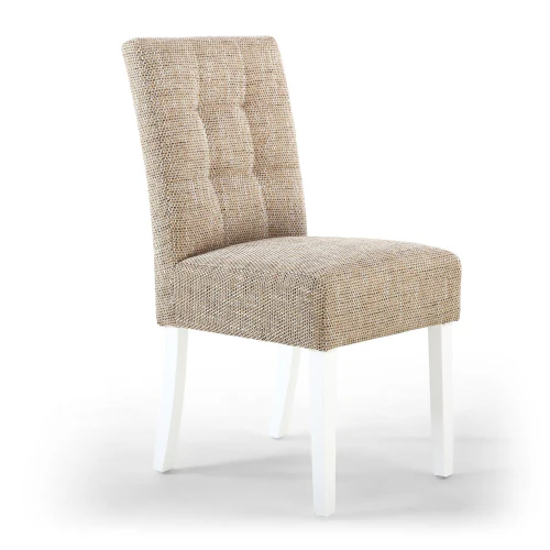 Moseley Waffle Tweed Oatmeal In White Legs - Set Of 2