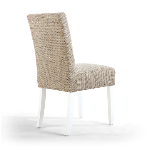 Moseley Waffle Tweed Oatmeal In White Legs - Set Of 2 - Image 4