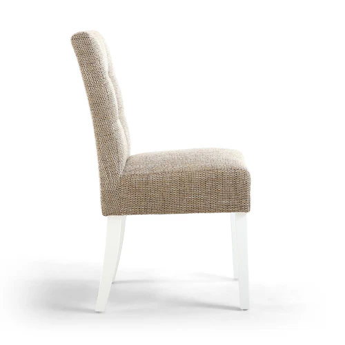Moseley Waffle Tweed Oatmeal In White Legs - Set Of 2 - Image 5