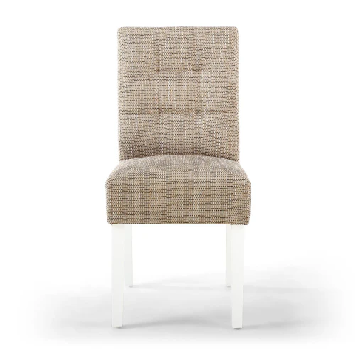 Moseley Waffle Tweed Oatmeal In White Legs - Set Of 2 - Image 6