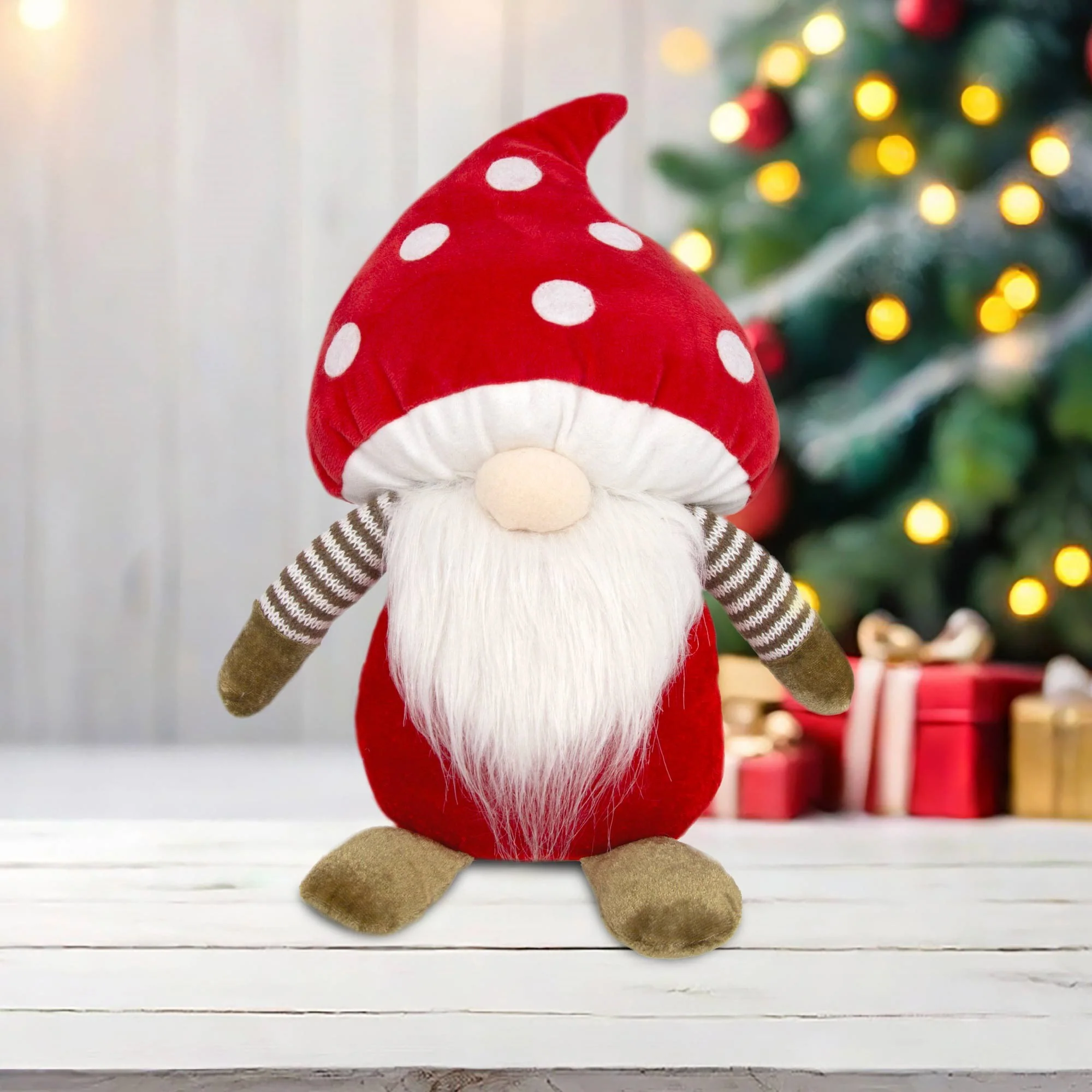 Mushroom Santa Gonk - Red (30cm) - Image 2