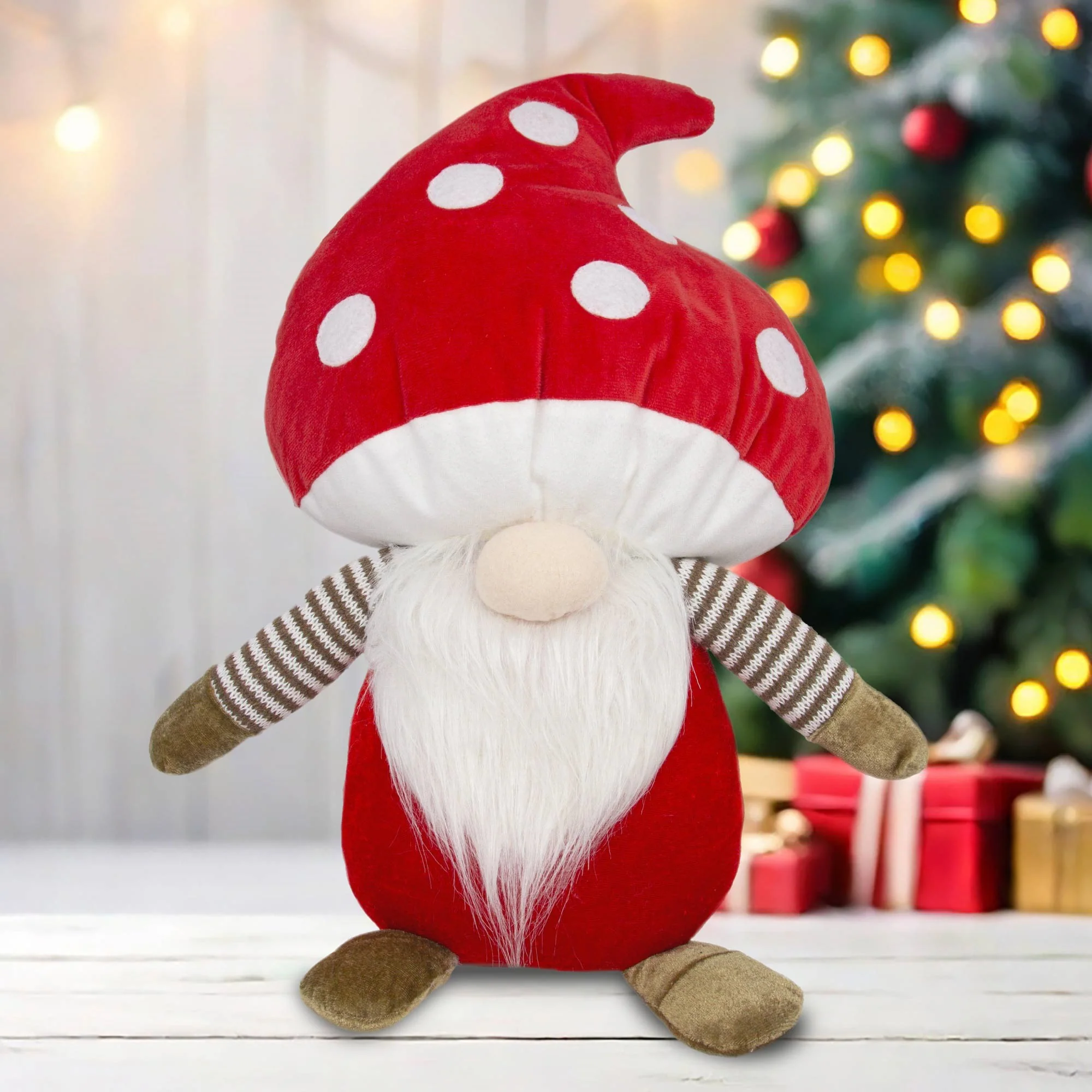 Mushroom Santa Gonk - Red (40cm) - Image 2
