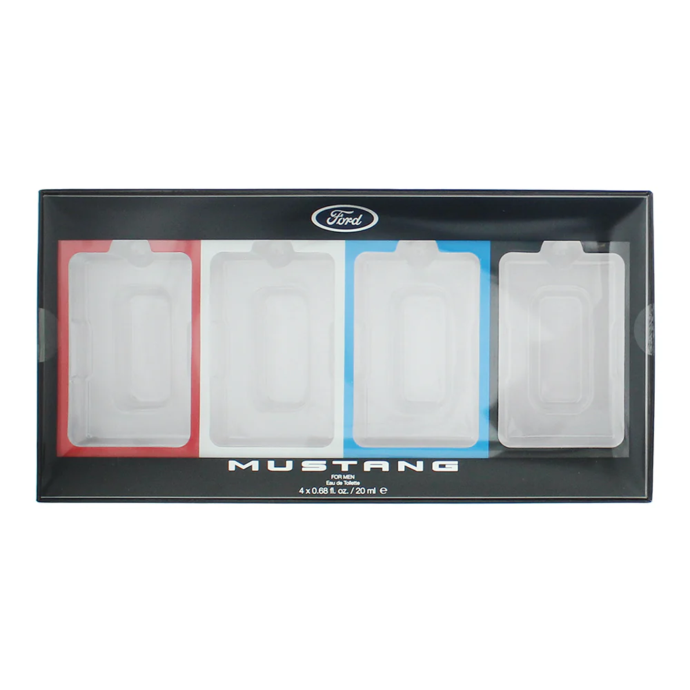 Mustang Pocketspray Coffret 4 Piece Gift Set: Eau De Toilette 4 X 20ml - Image 3
