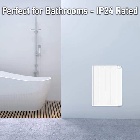 MYLEK Electric Radiator Panel Heater WIFI Smart APP Eco Bathroom Safe Wall Mounted Timer Thermostat - Image 7