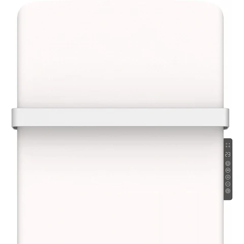 MYLEK Infrared Panel Heater - 24/7 Timer - Upright - Eco Low Energy - Removable Towel Rail Wall Mountable - Image 4