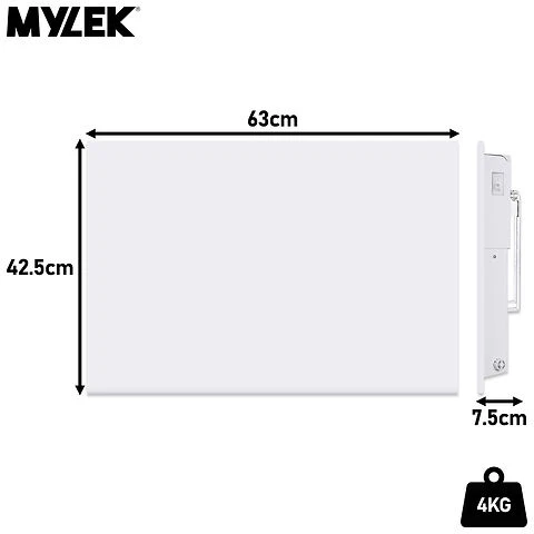 MYLEK Panel Space Heater White Eco, Smart And WiFi App Slimline Low Energy - Wall Mounted, Bathroom IPX4 - Image 14