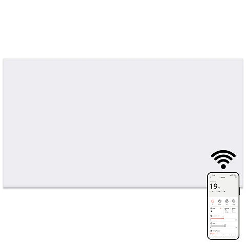 MYLEK Panel Space Heater White Eco, Smart And WiFi App Slimline Low Energy - Wall Mounted, Bathroom IPX4 - Image 15