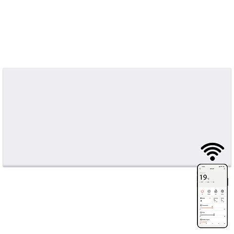 MYLEK Panel Space Heater White Eco, Smart And WiFi App Slimline Low Energy - Wall Mounted, Bathroom IPX4 - Image 17