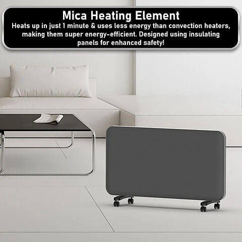Mylek Radiator Mica Panel Radiant Heater, Wifi Enabled Smart APP 2000W Electric, Triac Thermostat - Image 6