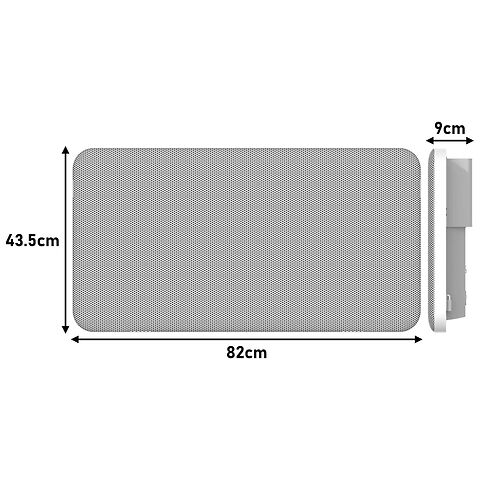 Mylek Radiator Mica Panel Heater, Wifi Enabled Smart APP 2000W Electric, Triac Thermostat - Image 3