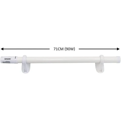 Mylek Tubular Heater 135W - 1050mm - Low Energy Tube - Built In Thermostat And Mounting Brackets Greenhouse, Garage, Caravan - Image 33