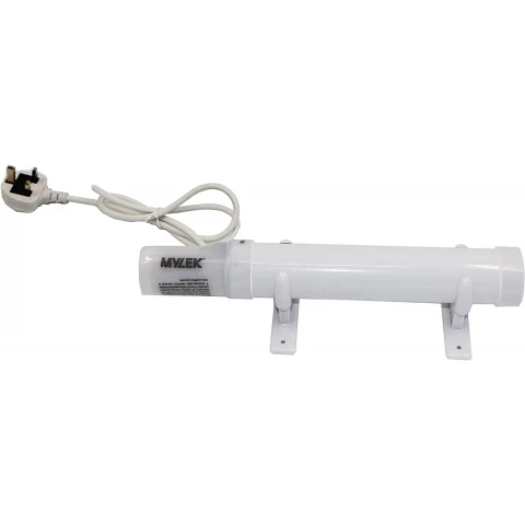 Mylek Tubular Heater 60W - 340mm - Low Energy Tube - Built in Digital Timer Thermal Cut Out - Mounting Brackets Greenhouse, Garage - Image 4
