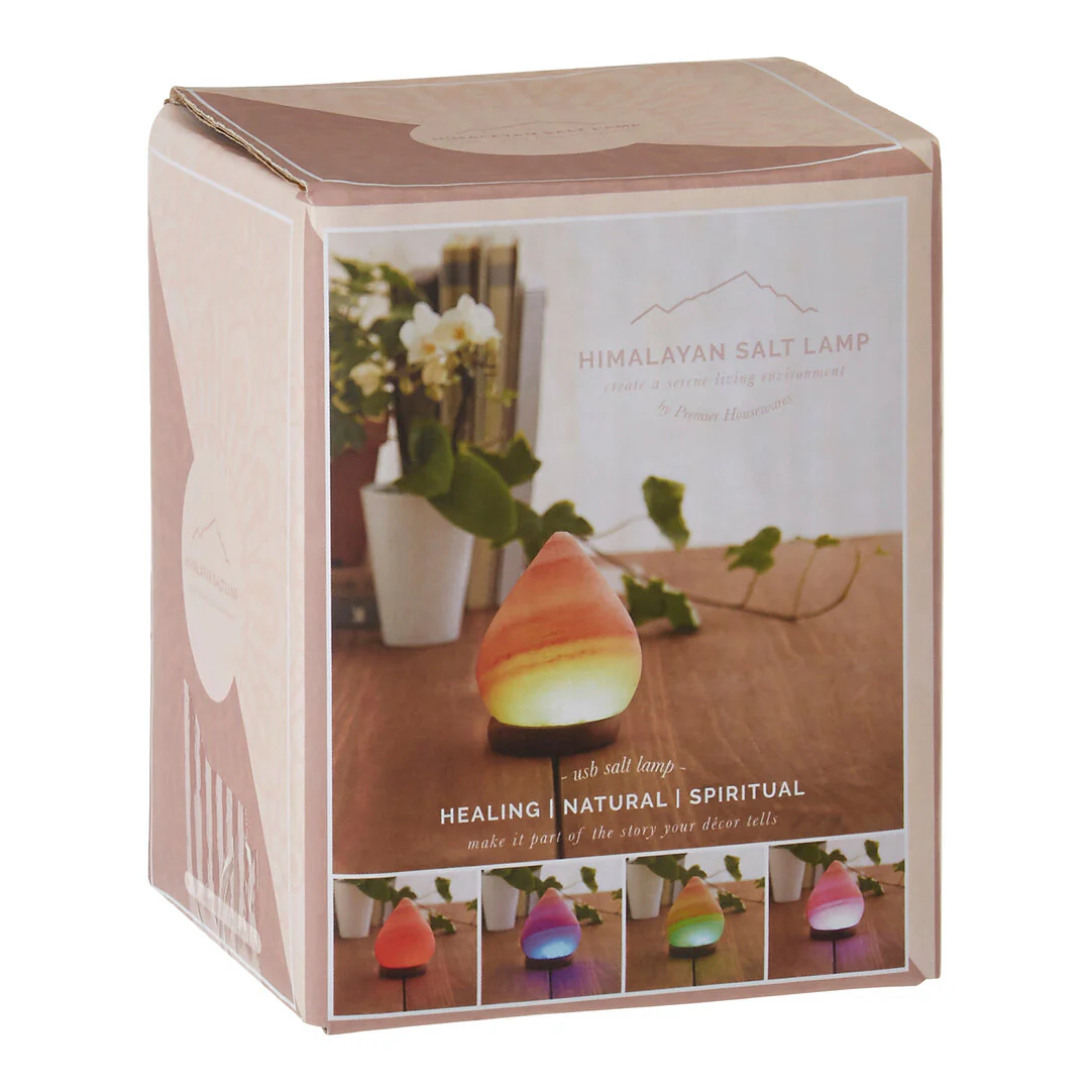 Nepal Teardrop Salt Lamp - Image 2