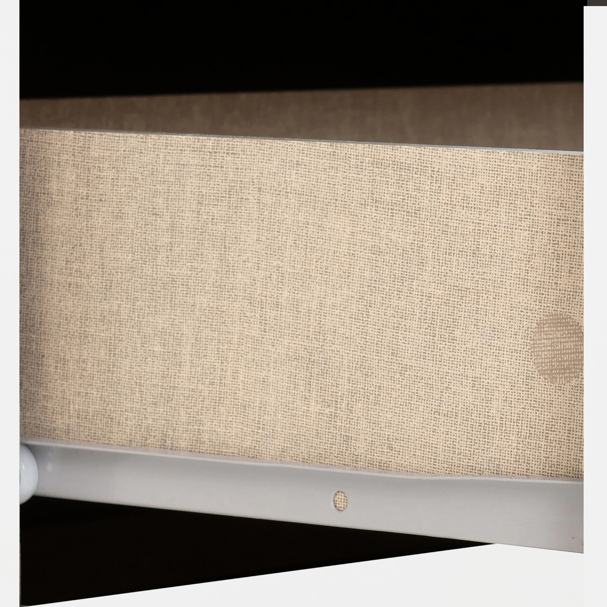NEVADA 2 DOOR 1 DRAWER WARDROBE - WHITE GLOSS - Image 7