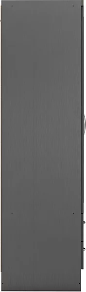 NEVADA 4 DOOR 2 DRAWER WARDROBE - 3D EFFECT GREY - Image 5