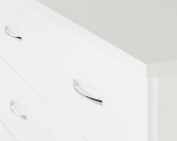 NEVADA 6 DRAWER CHEST - WHITE GLOSS - Image 3