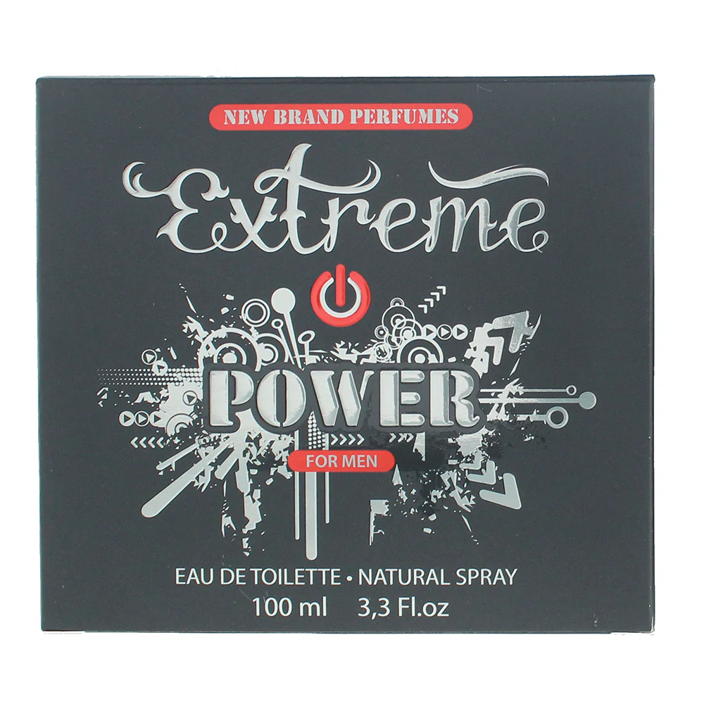 New Brand Extreme Power For Men Eau De Toilette 100ml - Image 3