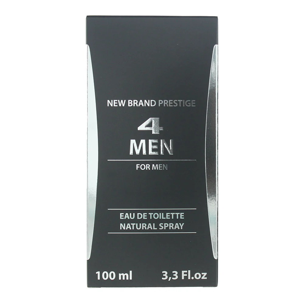 New Brand Prestige 4 Men Eau de Toilette 100ml - Image 3
