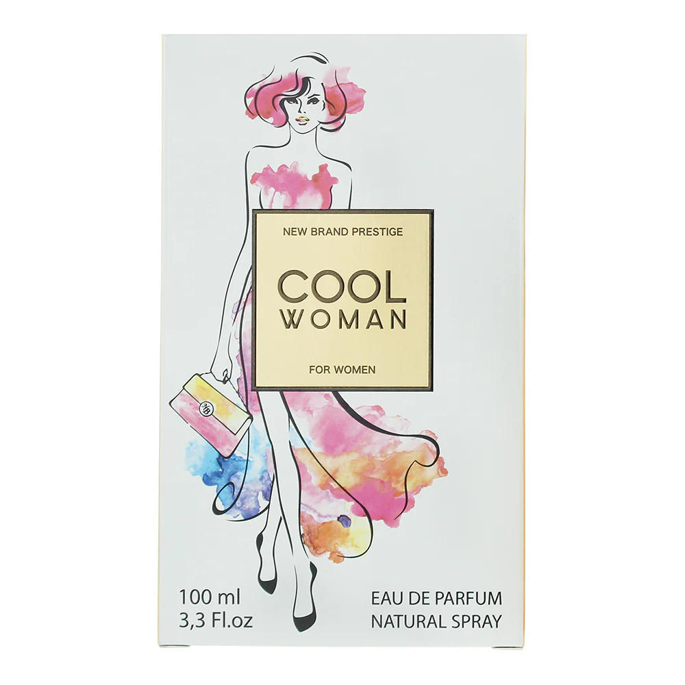 New Brand Prestige Cool Woman Eau de Parfum 100ml - Image 3