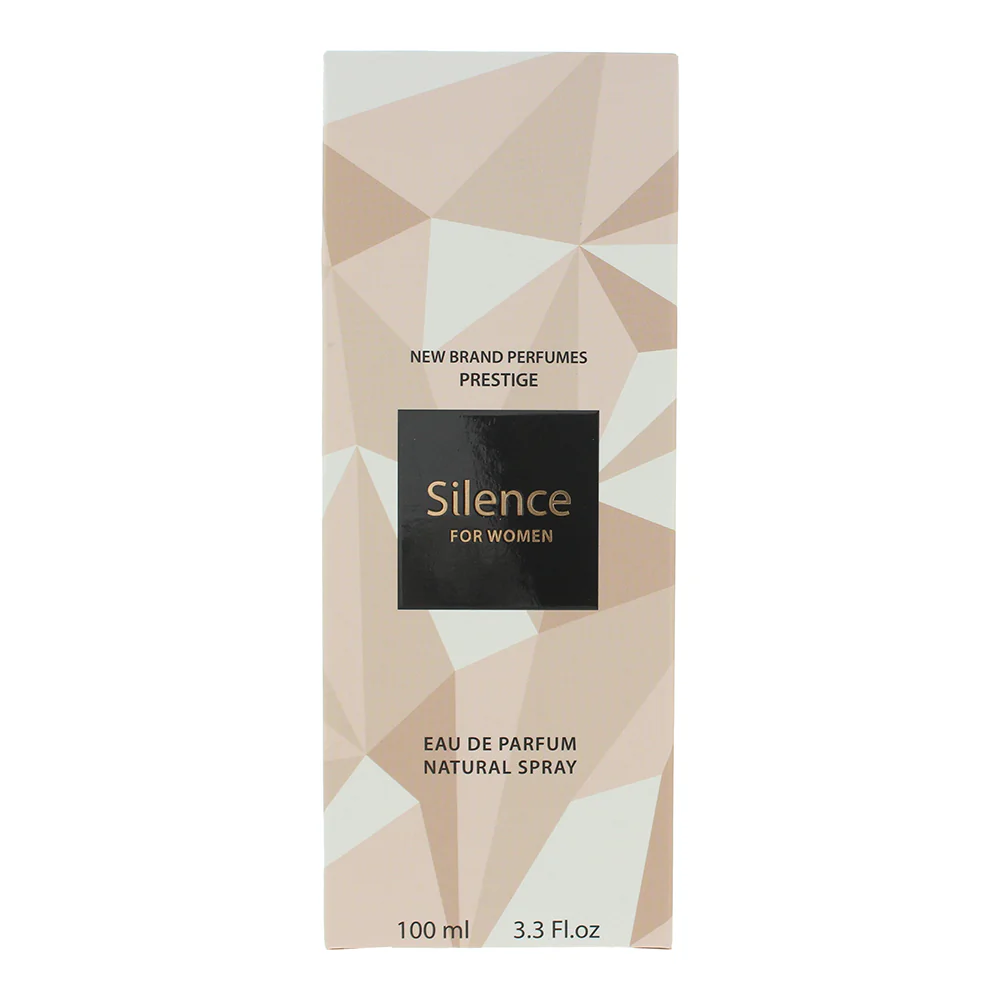 New Brand Prestige Silence For Women Eau de Parfum 100ml - Image 3