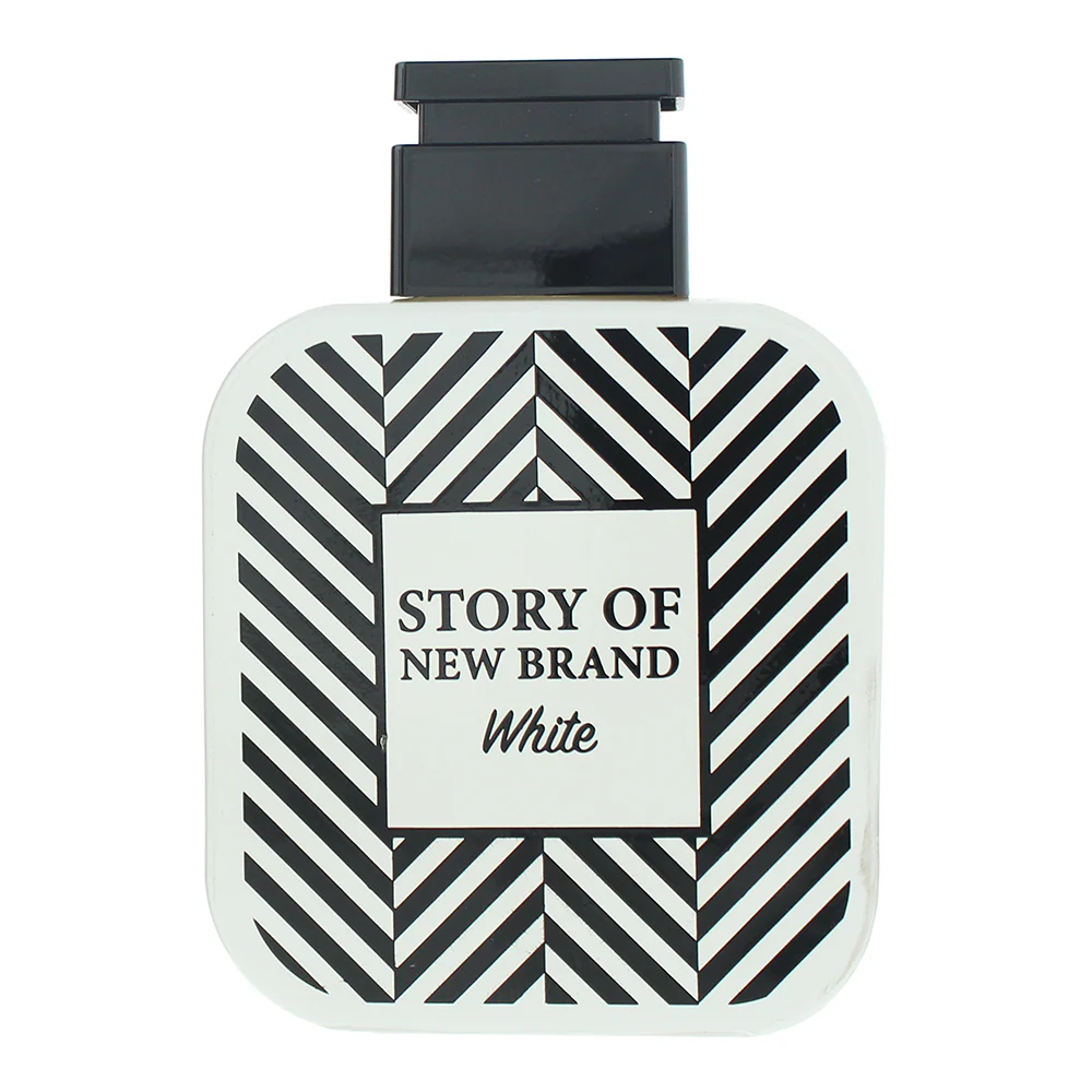 New Brand Story Of New Brand White For Men Eau de Toilette 100ml - Image 3