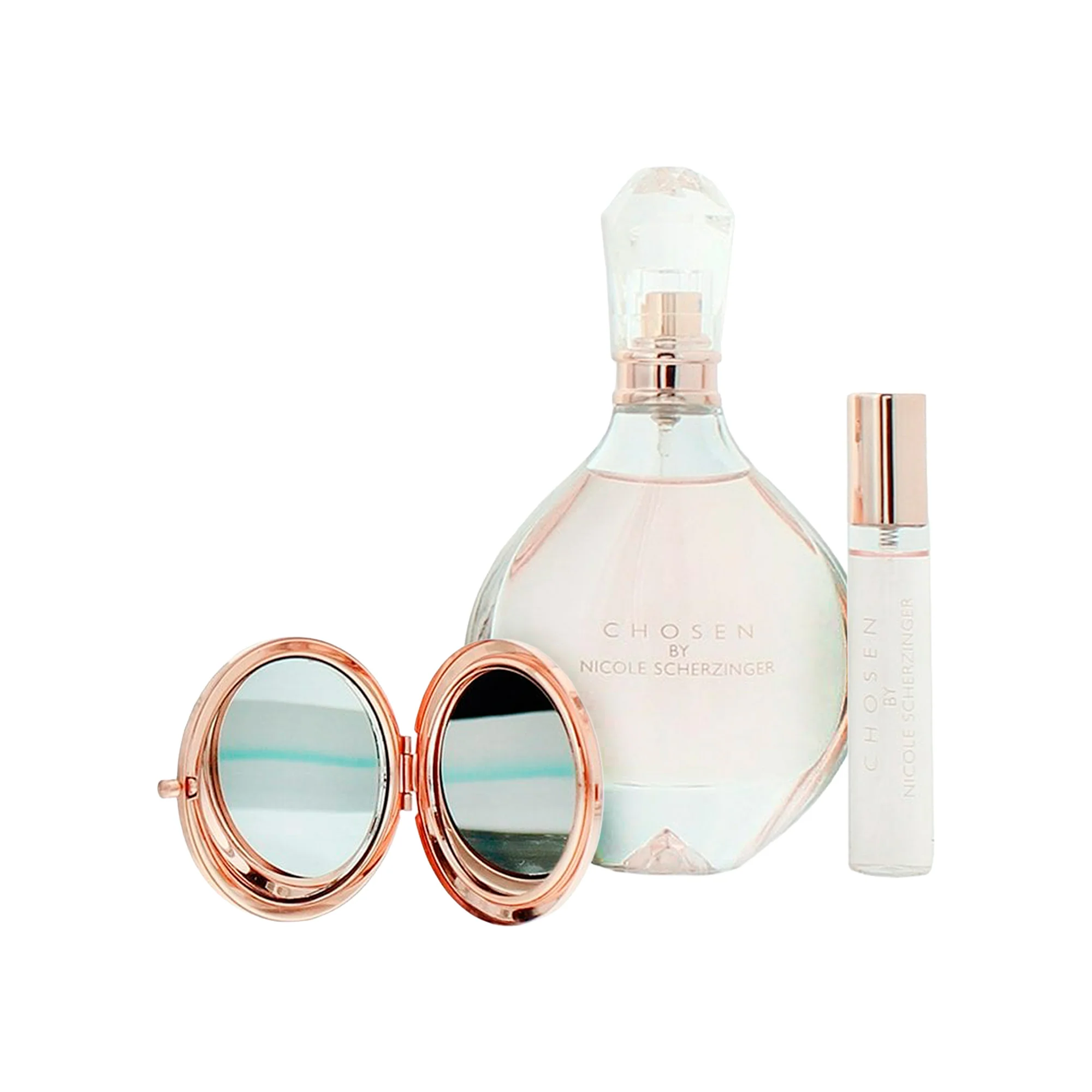 Nicole Scherzinger Chosen 3 Piece Gift Set: Eau De Parfum 100ml - Eau De Parfum 15ml - Compact Mirror - Image 4