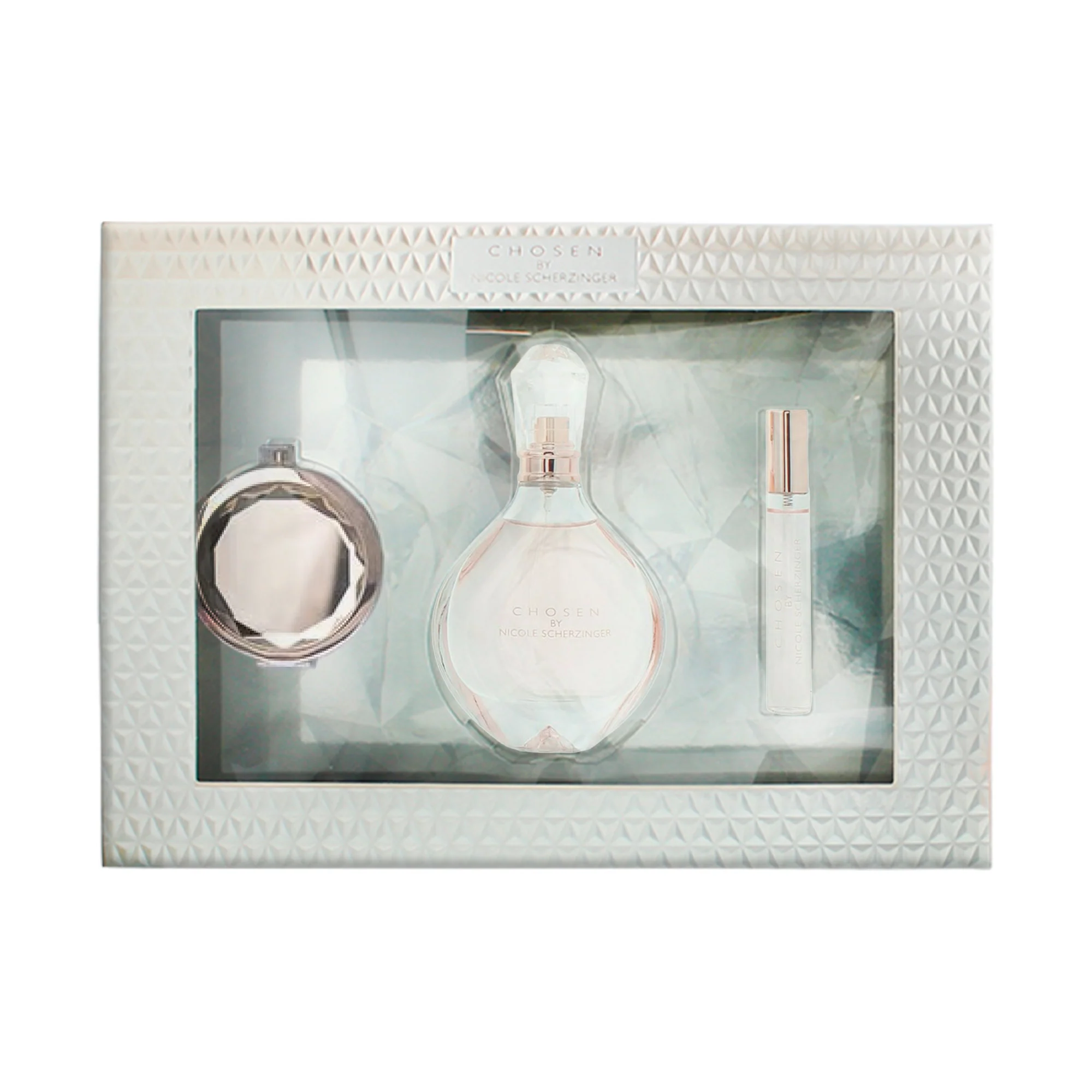 Nicole Scherzinger Chosen 3 Piece Gift Set: Eau De Parfum 100ml - Eau De Parfum 15ml - Compact Mirror - Image 5