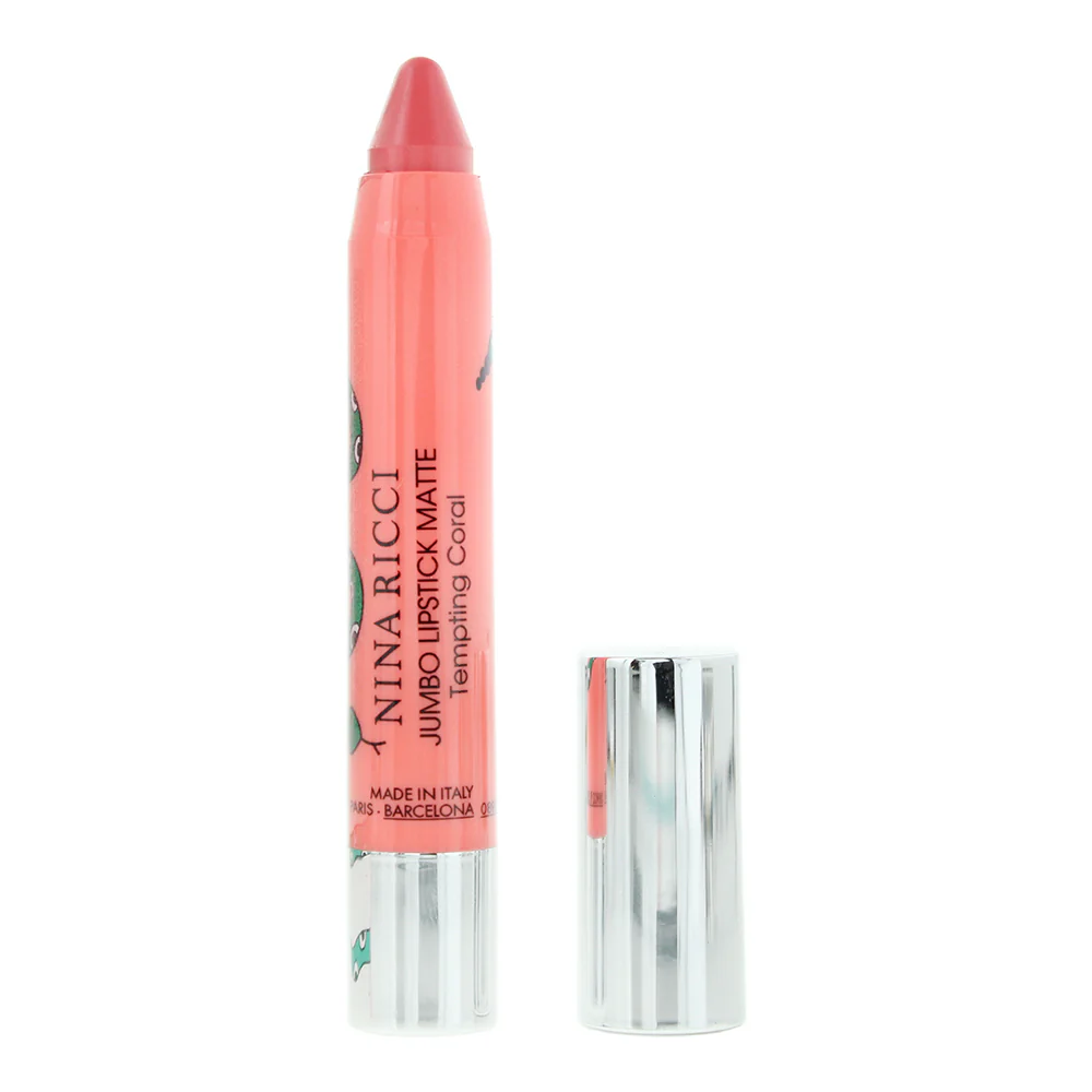 Nina Ricci Jumbo Matte Tempting Coral Lipstick 2.5g - Image 2