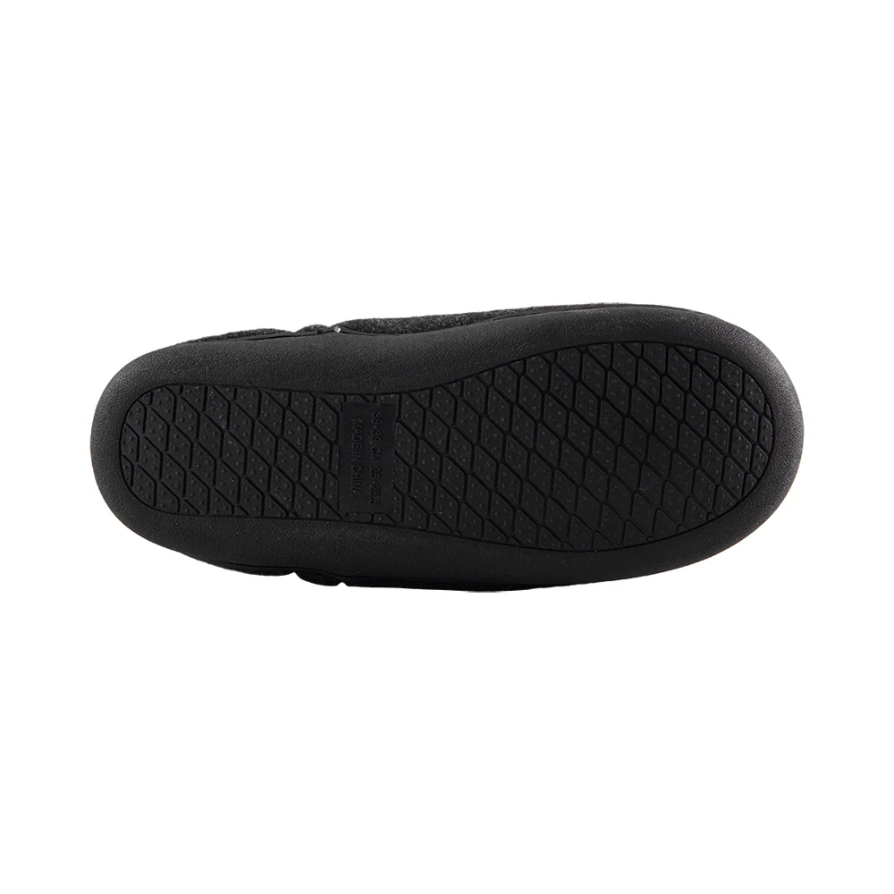 Non-Slip Fluffy Winter Slippers - Black - Image 6