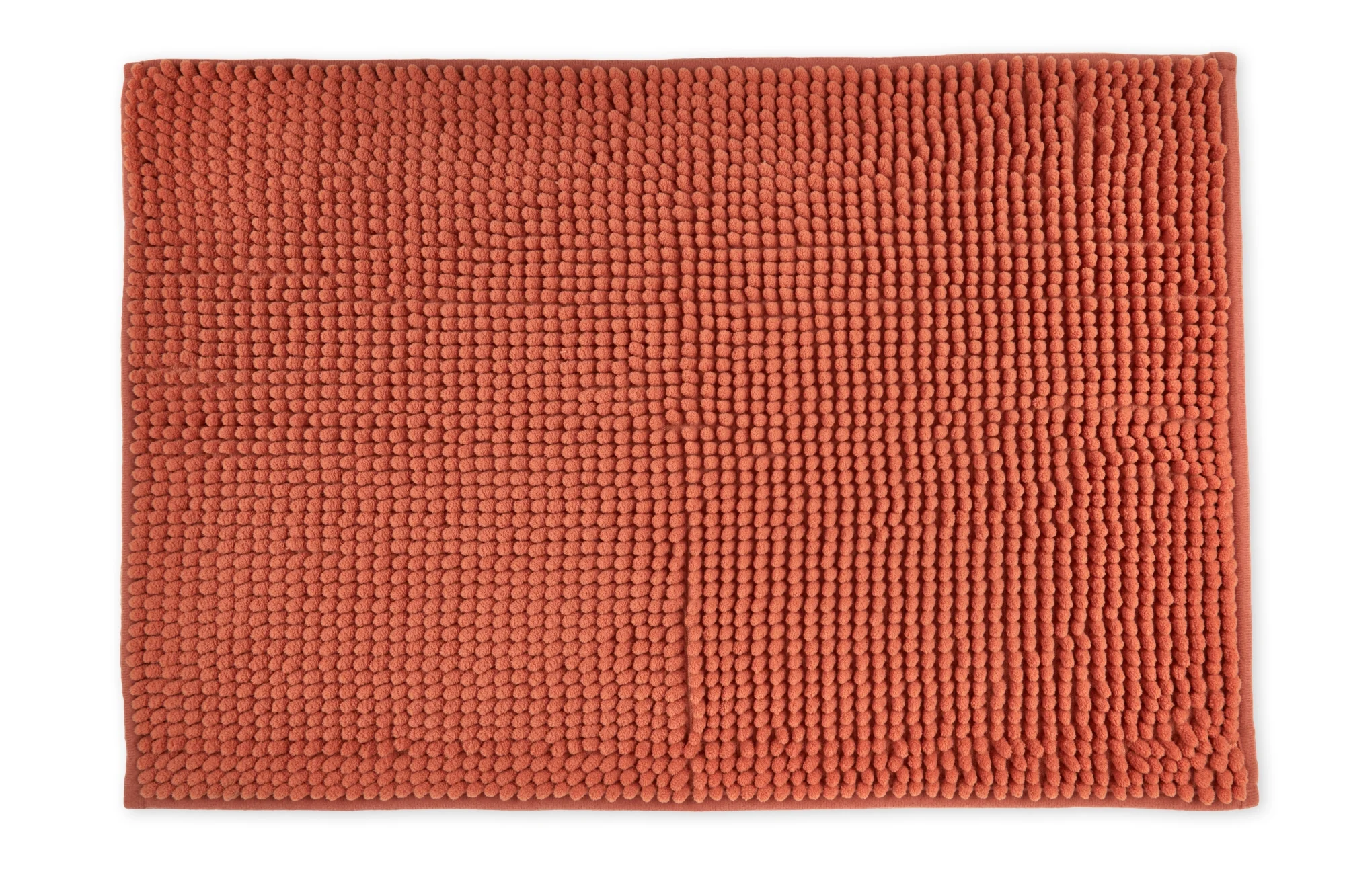 Noodle Soft Touch Non-Slip Bathroom Rug in Burnt Orange - Image 2