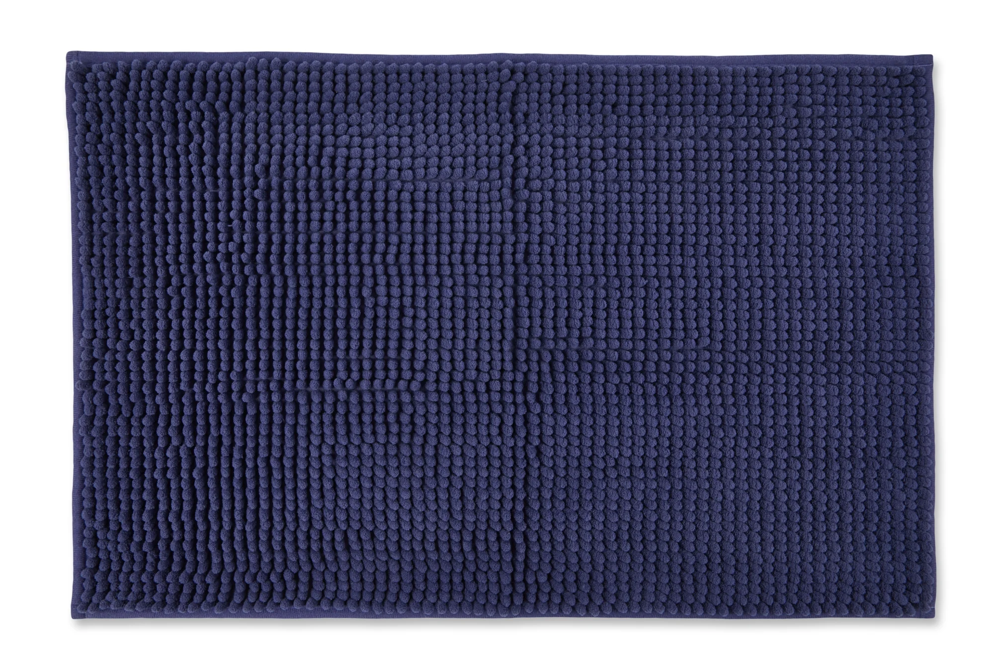 Noodle Soft Touch Non-Slip Bathroom Rug in Navy - Image 2