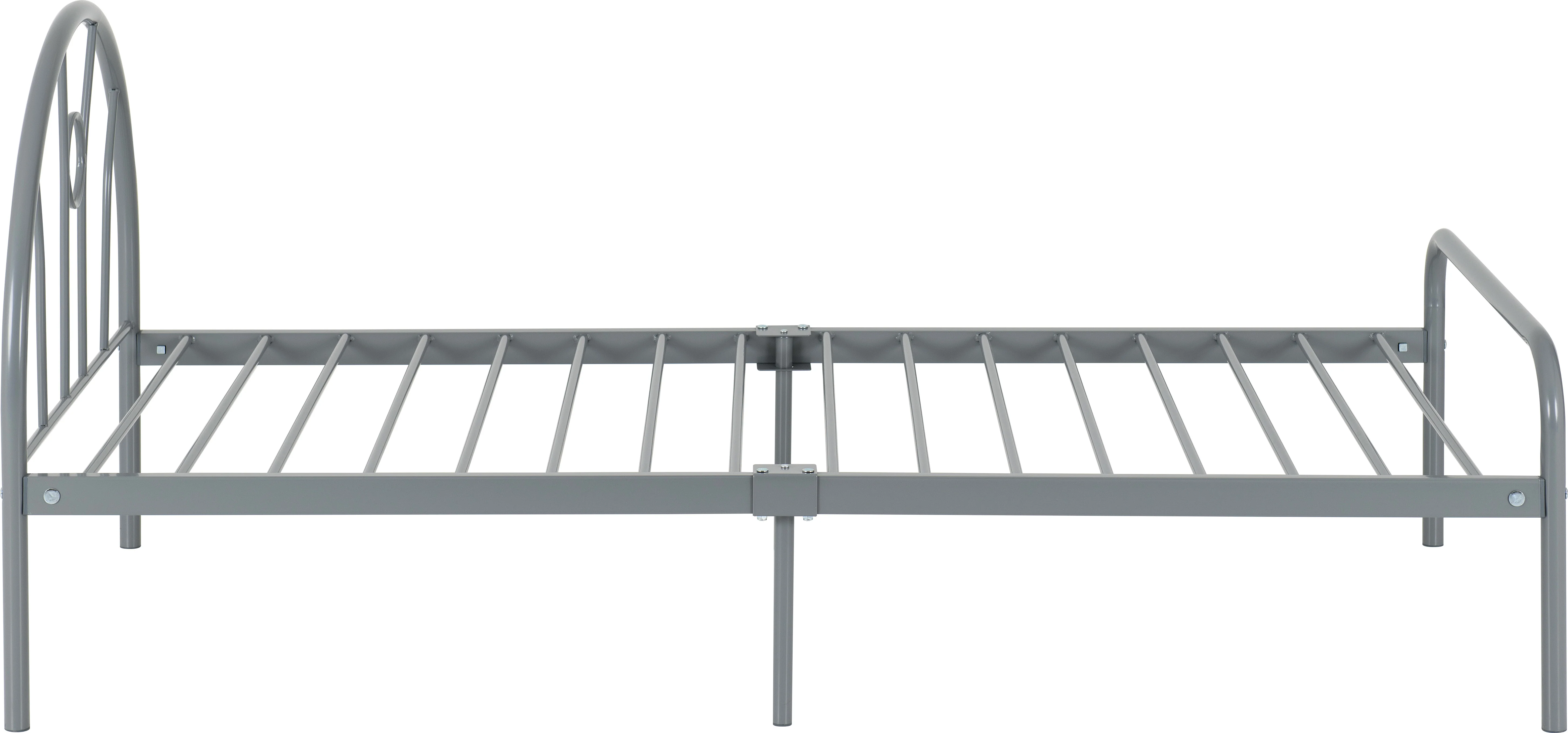 NOVA 3' SINGLE BED - SILVER - Image 4