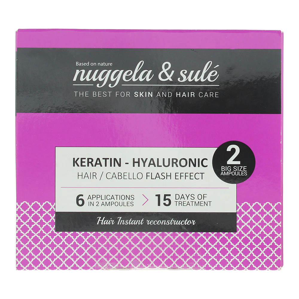 Nuggela & Sule Keratin Hyaluronic Hair Treatment 2 X 10ml - Image 4