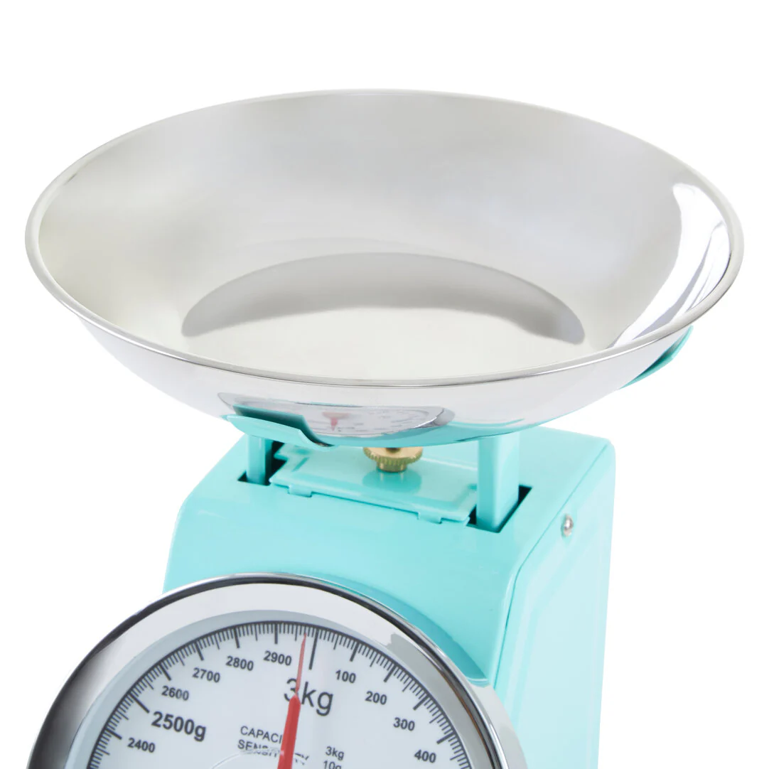 Olivier 3kg Pastel Green Retro Kitchen Scale - Image 5