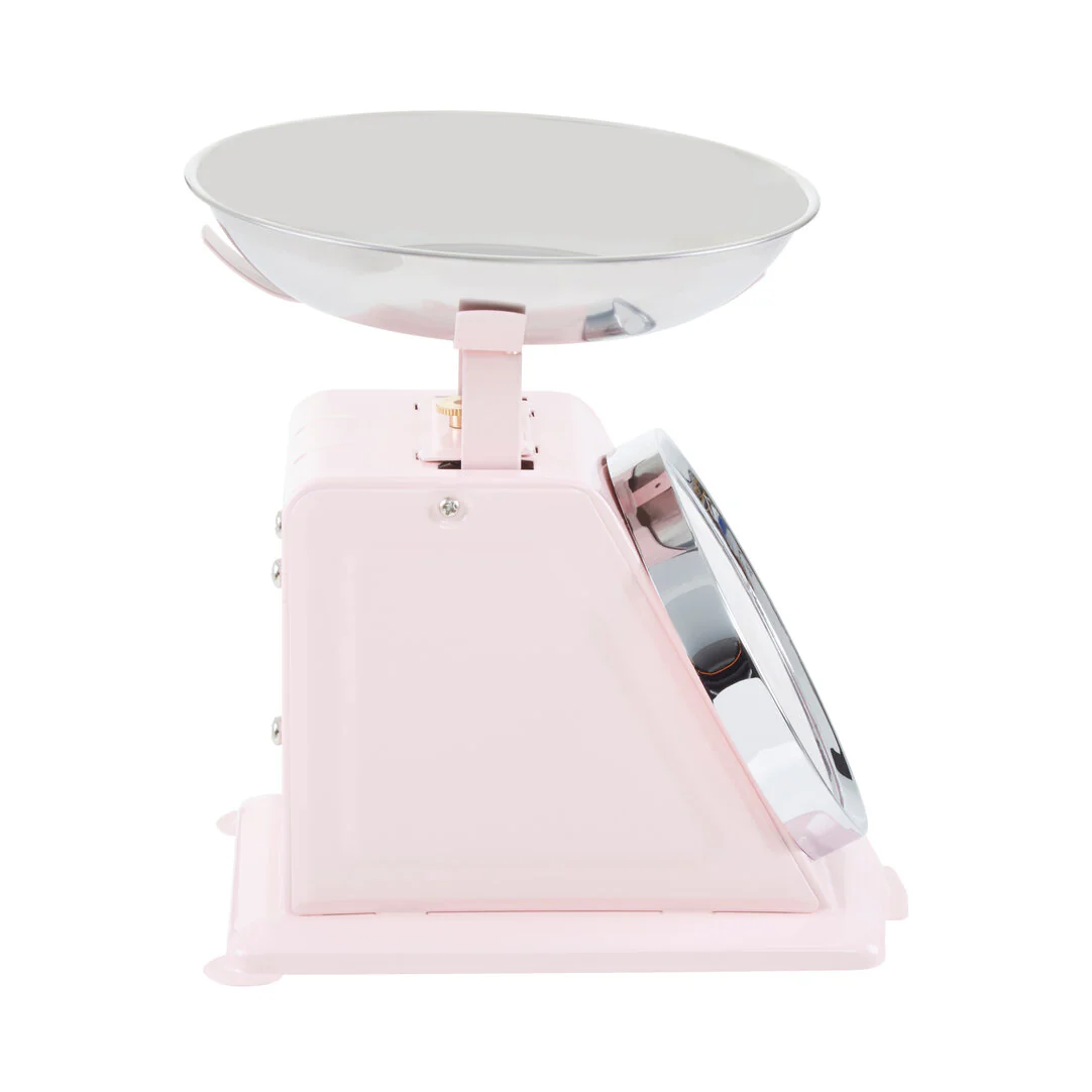 Olivier 3kg Pastel Pink Retro Kitchen Scale - Image 3