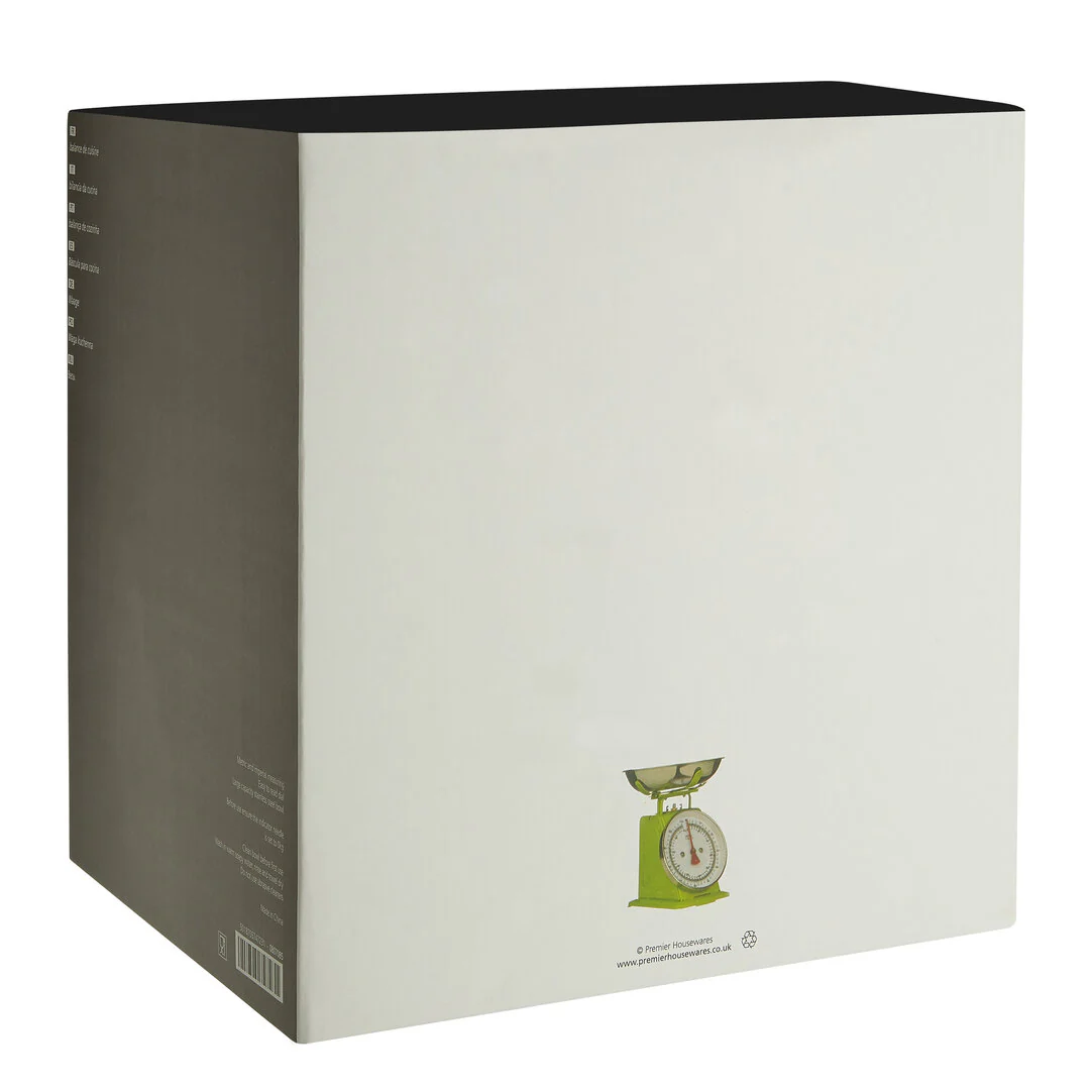 Olivier 5kg Lime Green Retro Kitchen Scale - Image 3