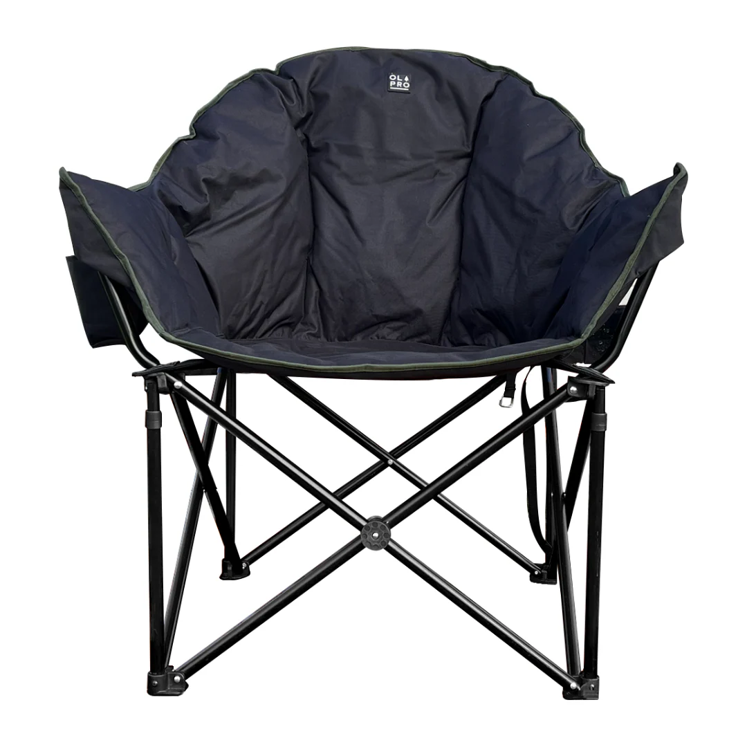 Olympus XL Camping Chair Black & Green