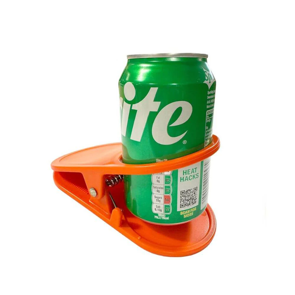 Orange Drink Holder Table Clip - Image 2