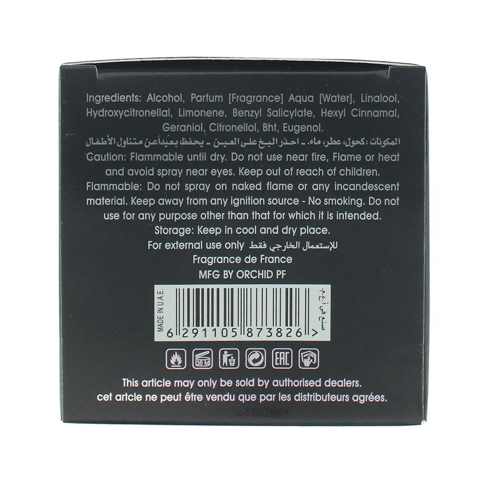 Orchid Ambero Eau De Parfum 100ml - Image 2
