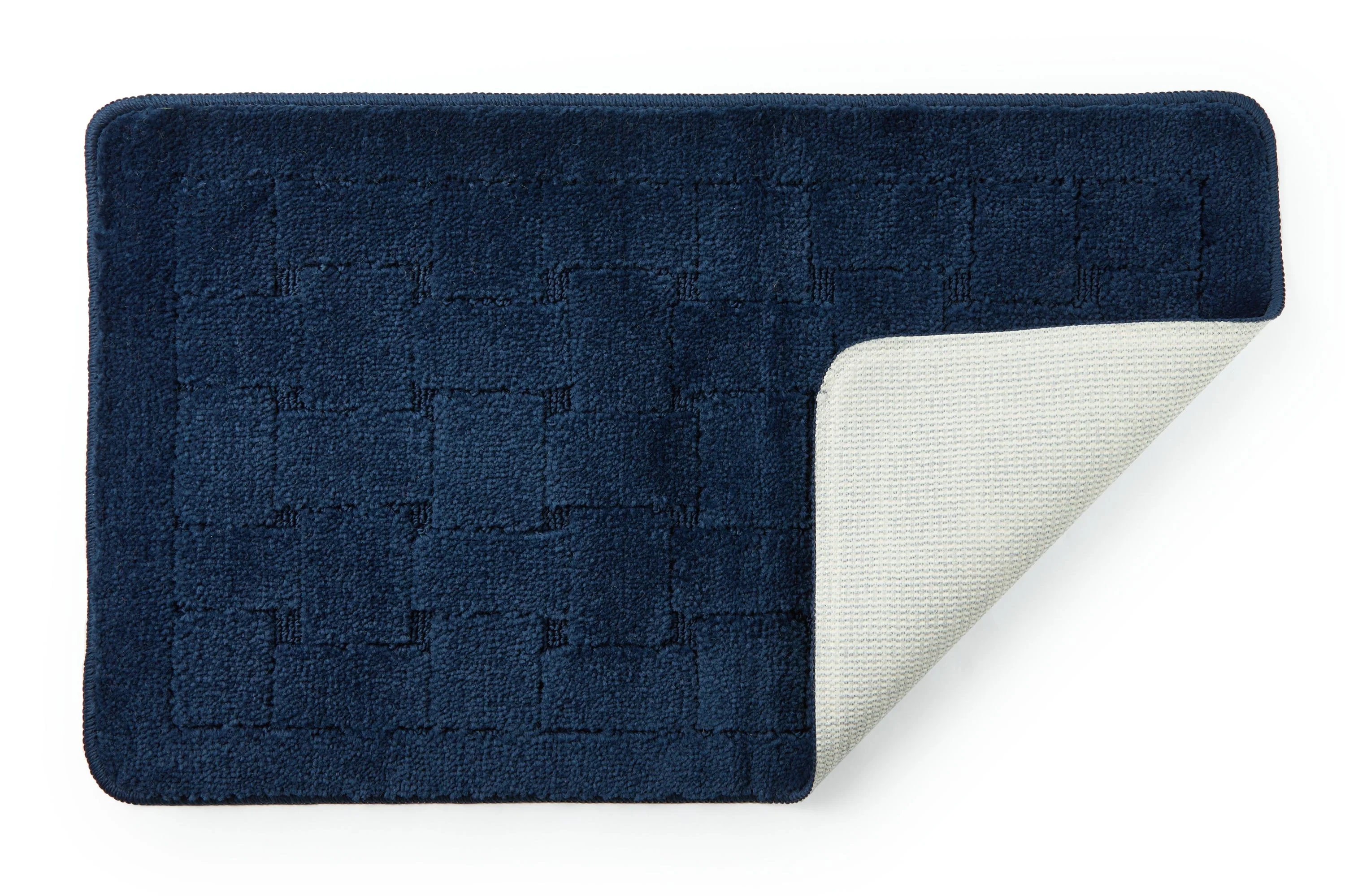 Orkney - Crosshatch 2 Pc Bath Set in Navy - Image 4