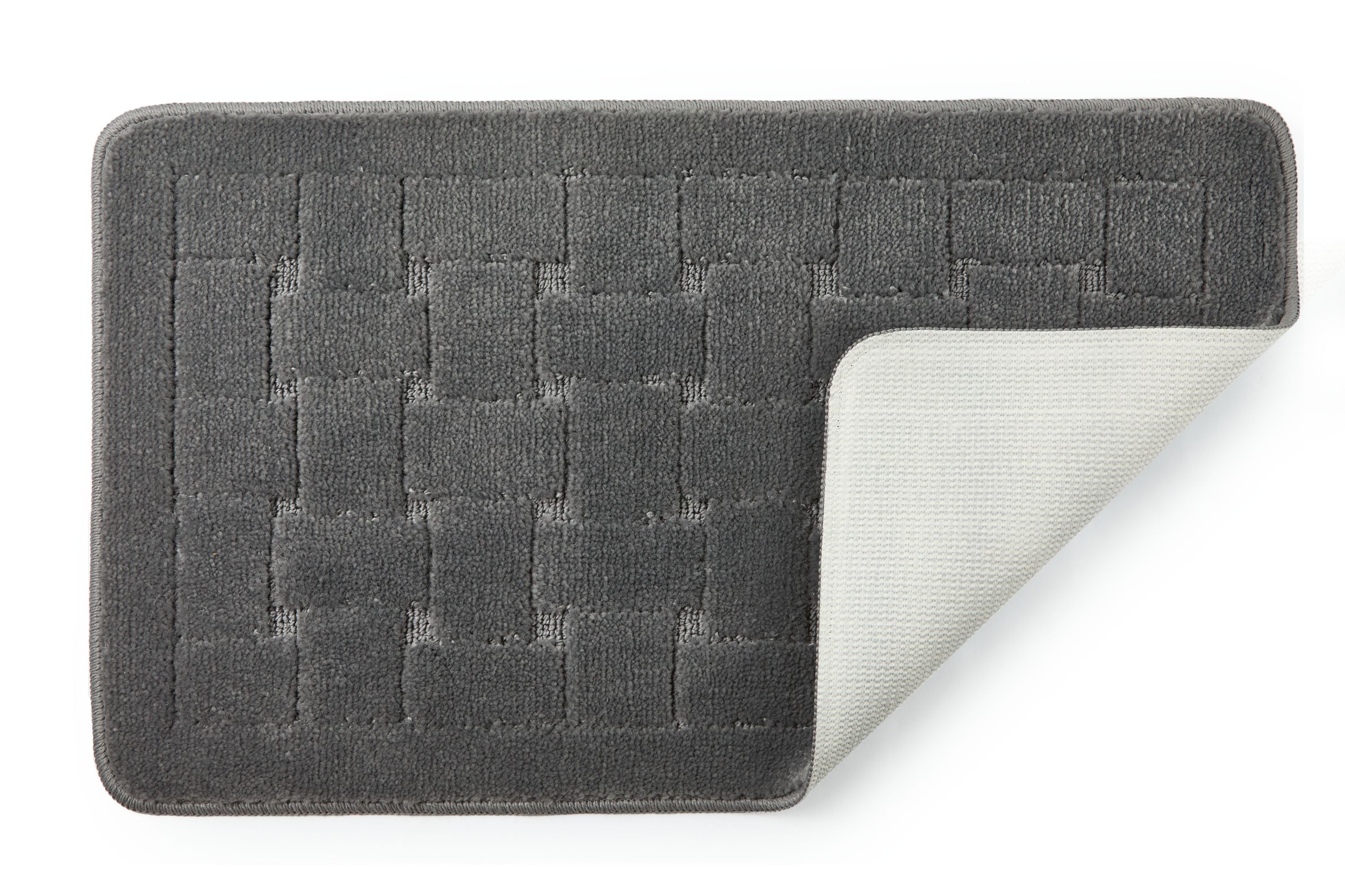 Orkney - Crosshatch 2 Pc Bath Set in Silver - Image 5