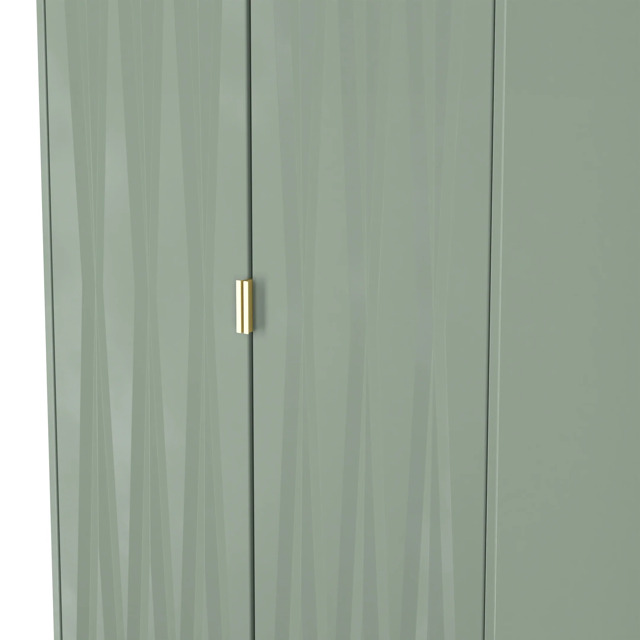 Ottawa Ready Assembled 2 Door Wardrobe in Reed Green - Image 5