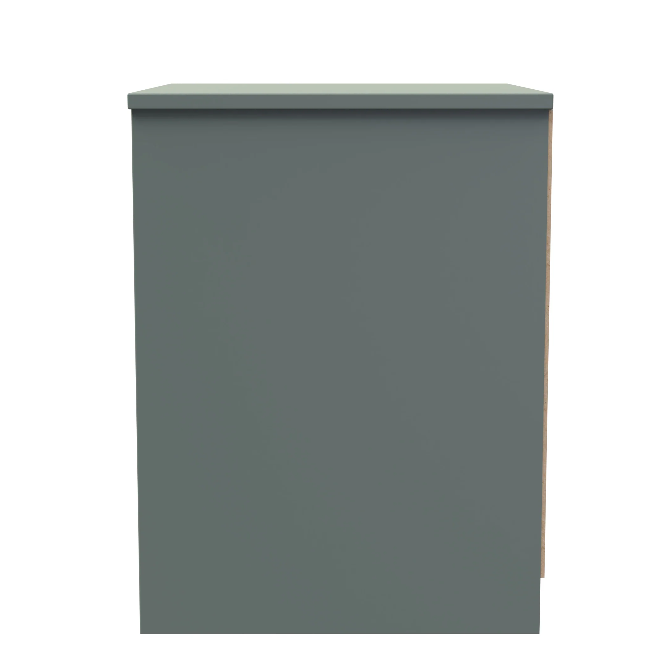 Ottawa Ready Assembled 2 Drawer Bedside Cabinet in Reed Green - Image 4