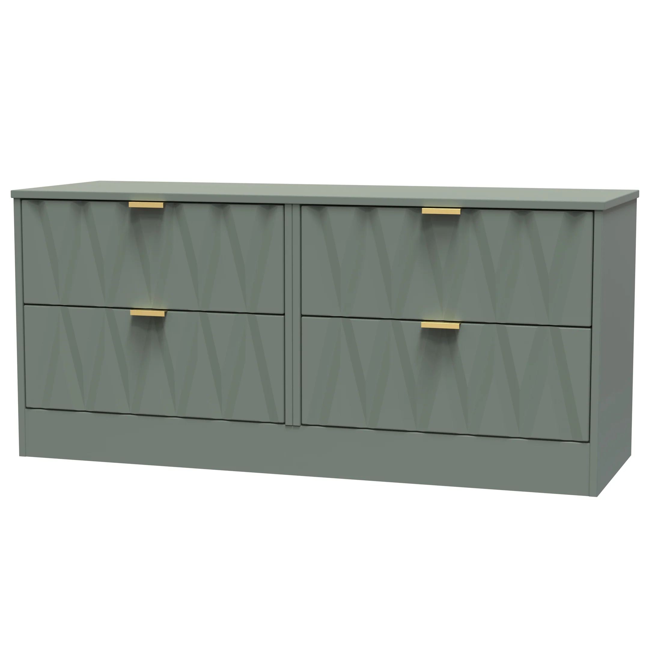 Ottawa Ready Assembled 4 Drawer Bed Box in Reed Green - Image 3