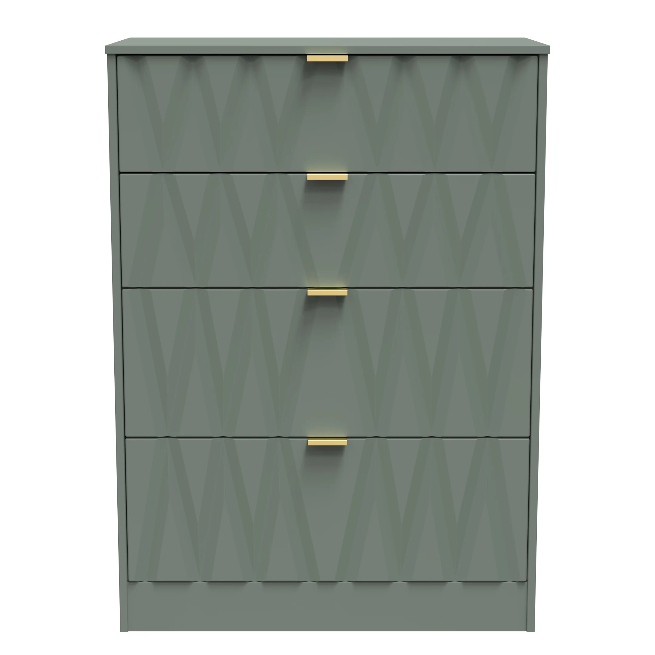 Ottawa Ready Assembled 4 Drawer Deep Chest in Reed Green - Image 2