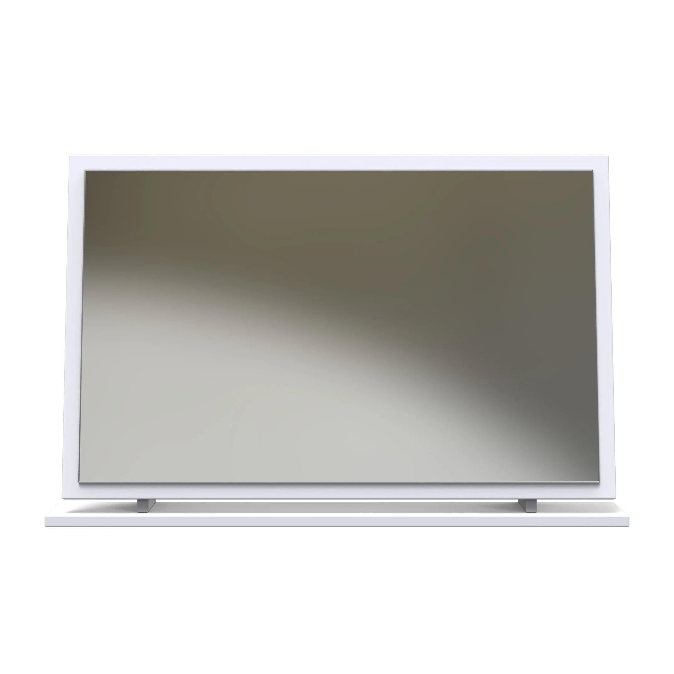 Ottawa Ready Assembled Large Mirror in White Matt