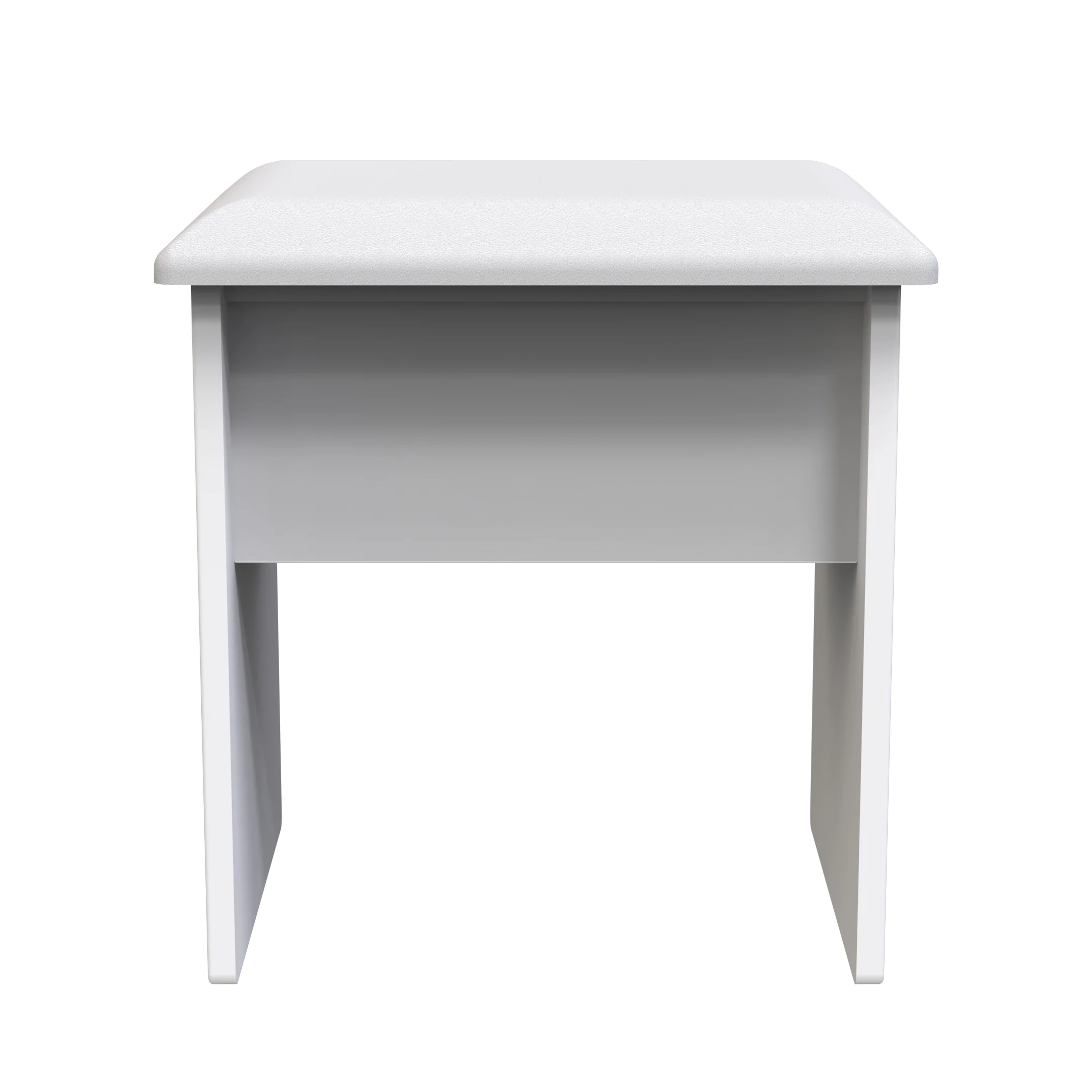 Ottawa Ready Assembled Stool in White Matt